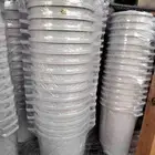 سطل أبيض مستعمل ( تم غسله)