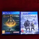 For sale two games Elden Ring and God of War Ragnarok