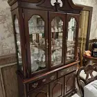 طاوله طعام 8 كراسي مع دولاب من أثاث المنزل habitat