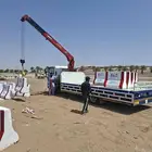 ونش سطحة كرين لوري لأعمال المقاولات والمشاوير