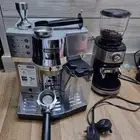 ماكينه اسبرسو ديلونجي مع مطحنه هوماكس