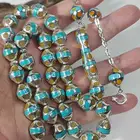 سبحة فضية عيار خفيف