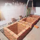 حفره مندي مربعه بالطوب الاحمر