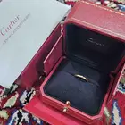 خاتم كارتير بفص الماس أصلي