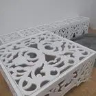 طاولات خدمة للببيع. خشب وقزاز قوي