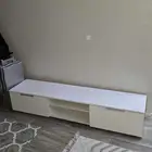 طاوله تلفزيون بيضاء صناعه ايكيا