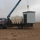 نقل غرف جاهزه نقل بركسات ونش دبل رافعه دبل