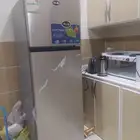 ثلاجه جديده مستخدمه شهر وفرن جديد كمان وكنب ثلاث قطع سوم