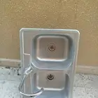 حوضين غسيل مواعين