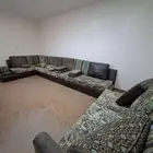 مجلس مع طاولتين وستارة طقم