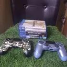 بلايستشن 4 مع 5 شرائط