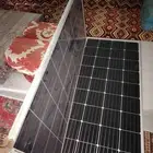 للبيع خيمه وعدد ثلاثة الواح طاقة شمسية