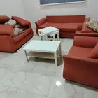 طاقم كنب و 3 ستاءر للبيع