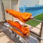 خروف مشوي على الجمر