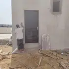 أبوابWpc_أبواب خشب _أبواب حديد _ أبواب المنيوم