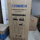 ثلاجة فيشر اصلي 17.5 استيل