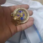 سلسال وخاتم مطلي