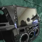 شاشة سيارة مع الديكور