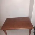 طاولة زان لون بني