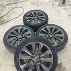 طقم جنوط سوناتا مع الكفرات 2012