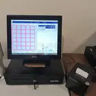 جهاز كاشير مع برنامج كاشير للكافتيريا
