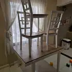 طاولة طعام 3 كراسي 800 ريال