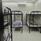 سرير نفر سرير طابقين مراتب طبيه مفارش تجهيز وتأثيث سكن عمال