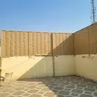 سواتر حديد بلاستيك قماش تغطيه فلل تغطيه ممرات تغطيه سطوح جده