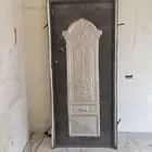 باب حديد بديكور مع الحلق للبيع