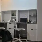 سرير دورين قوي جدآ تفصيل مافيه اي عيب مع مكتبين