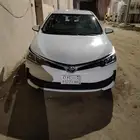 كورولا 2017 اتوماتيك 4سلندر. اللون ابيض لولوي