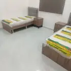 يوجد شقق للايجار عزاب وشقق عوائل مفروش وبلاط النعيريه