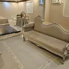 كنب مع اثنين كراسي مفرد