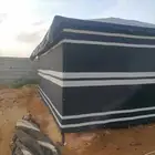 فك وتركيب وترميم جميع بيوت الشعر على الحديد وطناب