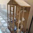 قفص شبك مطير