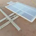 باب المنيوم زجاج