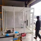 حداد باب المنيوم شباي  درز داربزين