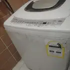 للبيع غساله توشيبا تحتاج جيربوكس