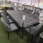 8 chair with table