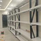 رفوف مستودعات.رفوف مكاتب عمق 40 رفوف صيدليات .بضاعع.جوده.واس