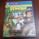 شريط سوني بلاي ستيشن4 كراش الثلاثيه بحاله ممتازه يشبه الجديد