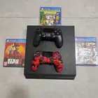 سوني 4 مع يدين و ثلاث شرايط