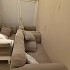 كنب مجلس حالته جيدا جدا نوعية الخشب فيه اصليه