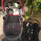 كرسي وعربة أطفال ممتازة