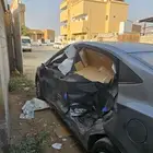 سياره اكسنت للبيع على حالتها الراهنه مصدومه ممشى 330 الف