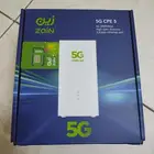 انترنت لامحدود جهاز زين 5g مع شريحه البيانات