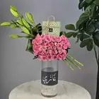 تنسيق فازه ورد الحمد لله على السلامه