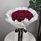 ورد جوري احمر  باقه ورد احمر