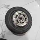 جنط سكوتر شاومي مع شاحن 36 فولت مع نور سكوتر شاومي شغال