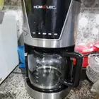 مكينه قهوه اسخدمتها مرتين نضيفه مافيها شي مع كرتونها وضمانها